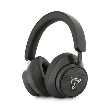 Guess 4G Triangle Logo Over-Ear Wireless Headphones with ENC - Black