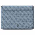 Guess 4G Uptown Triangle Logo Laptop Sleeve - 13-14" - Blue