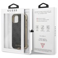 Guess Charms Collection 4G iPhone 12/12 Pro Case - Grey