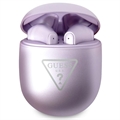 Guess GUTWST82TRU Triangle Logo TWS Earphones - Purple