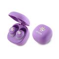 Guess Iridescent 4G Printed Logo True Wireless Earphones - Matte Purple