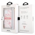 Guess Marble Collection iPhone 13 Mini Case with Hand Strap