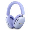 Guess Metallic Finish Gold Script Logo ENC Wireless Headphones - Purple