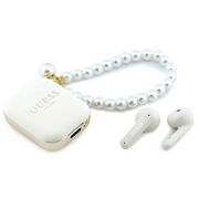 Guess Pearl Strap True Wireless Earphones - White