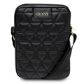 Guess Quilted Collection Shoulder Bag - 10" - Black