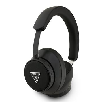 Guess Saffiano Triangle Logo ENC Wireless Headphone - Black