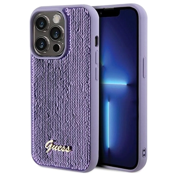 iPhone 15 Pro Max Guess Sequin Script Logo Case
