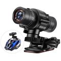 H42A 1080p Helmet Action Camera for Bike/Motorcycle - Black
