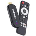 H96 MAX S905L3 4K HDR Android 14 TV Stick with WiFi 6 - Black