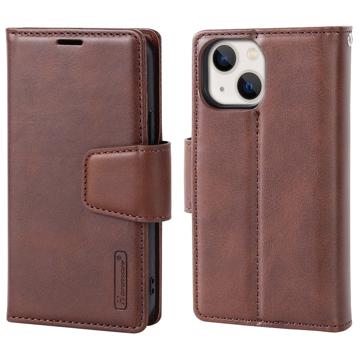 Hanman Miro2 iPhone 14 Plus Wallet Case - Brown