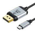 HD022 USB-C to DisplayPort Cable - 1.8m - Black
