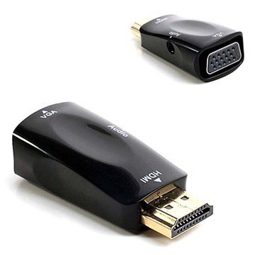 HDMI / VGA Adapter - Black