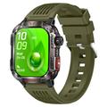 HT29 Smart Watch with Compass, Altitude Detection & Danish Language - Green