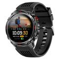 HT37 Fitness Smartwatch with Heart Rate/Blood Pressure Monitor - Black