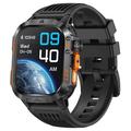 HT46 Waterproof Sports Smart Watch with 1200mAh Battery - Black