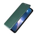 HTC Desire 22 Pro Wallet Case - Carbon Fiber - Green