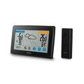 Hama Touch Weather Station with Wireless Outdoor Sensor - Black