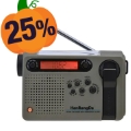 HanRongDa HRD-900 Camping Radio with Flashlight and SOS Alarm - Green