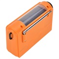 HanRongDa HRD-900 Camping Radio with Flashlight and SOS Alarm - Orange