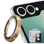 Samsung Galaxy Z Flip8 Hat Prince Camera Lens Protector - Gold