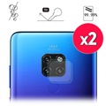 Hat Prince Huawei Mate 20 Camera Lens Tempered Glass Protector - 2 Pcs.