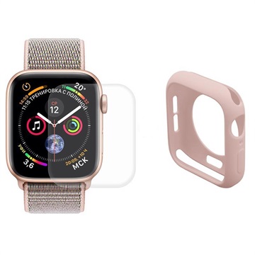 Hat Prince Apple Watch Series SE/6/5/4 Full Protection Set - 44mm - Pink