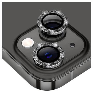 Hat Prince Glitter iPhone 14/14 Max Camera Lens Protector - Black
