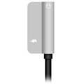 Hat Prince HC-13 USB-C / 3.5mm & Type-C Audio Adapter - Silver