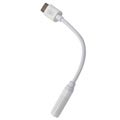 Hat Prince USB 3.1 Type-C / 3.5mm Audio Adapter - White