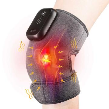Heated Knee Massager with Infrared Therapy - 3-Level Vibration