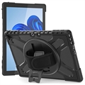 iPad Mini (2021) Heavy Duty 360 Case with Hand Strap - Black