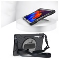 Samsung Galaxy Tab S7+/S8+ Heavy Duty 360 Case with Hand Strap - Black