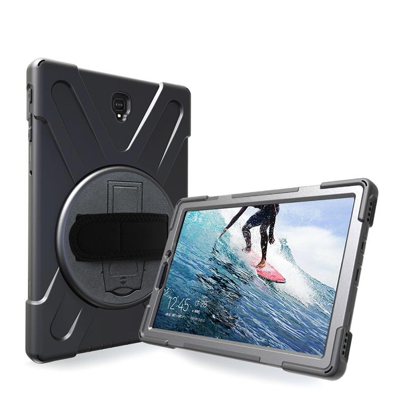 Samsung Galaxy Tab S4 Heavy Duty 360 Case With Hand Strap