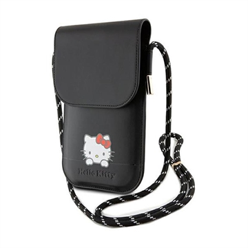 Hello Kitty HKOWBSKCDKK Universal Case with Strap - Daydreaming - Black