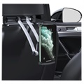 Hoco CA62 Premium Headrest Car Holder - Silver / Black