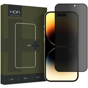 iPhone 15 Pro Max Hofi Anti Spy Pro+ Privacy Tempered Glass Screen Protector - 9H - Black Edge