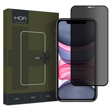 iPhone 11 / iPhone XR Hofi Anti Spy Pro+ Privacy Tempered Glass Screen Protector - 9H - Black Edge