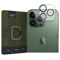 iPhone 15 Pro/15 Pro Max Hofi Cam Pro+ Tempered Glass Camera Lens Protector - Transparent / Black