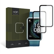 Huawei Watch Fit SE Hofi Hybrid Pro+ Tempered Glass Screen Protector - 9H - Black Edge - 2 Pcs.