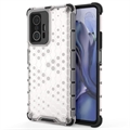 Xiaomi 11T/11T Pro Honeycomb Armored Hybrid Case - Transparent