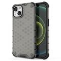 Honeycomb Armored iPhone 14 Max Hybrid Case - Black
