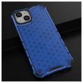Honeycomb Armored iPhone 14 Max Hybrid Case - Blue