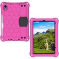 Honeycomb Series EVA iPad Mini (2021) Case - Hot Pink