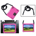 Honeycomb Series EVA iPad Mini (2021) Case - Hot Pink