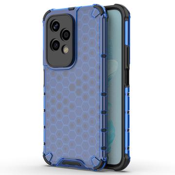 Honor 200 Lite Honeycomb Armored Hybrid Case - Blue