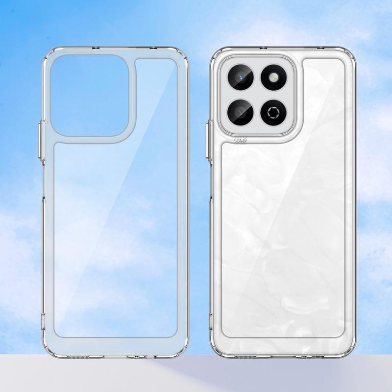 SEAHAI Cover Per Honor 70: Custodia Ultrasottile TPU A Gradiente Rosa/Oro, Morbida E Antiurto
