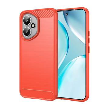 Honor 400 Brushed TPU Case - Carbon Fiber