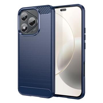 Honor 400 Lite/X70i Brushed TPU Case - Carbon Fiber