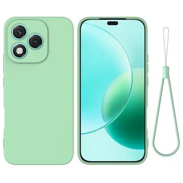 Honor 400 Lite Liquid Silicone Case with Hand Strap