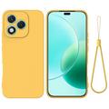 Honor 400 Lite Liquid Silicone Case with Hand Strap